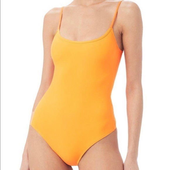 Alix NYC Orange Bodysuit - Picture 6 of 6
